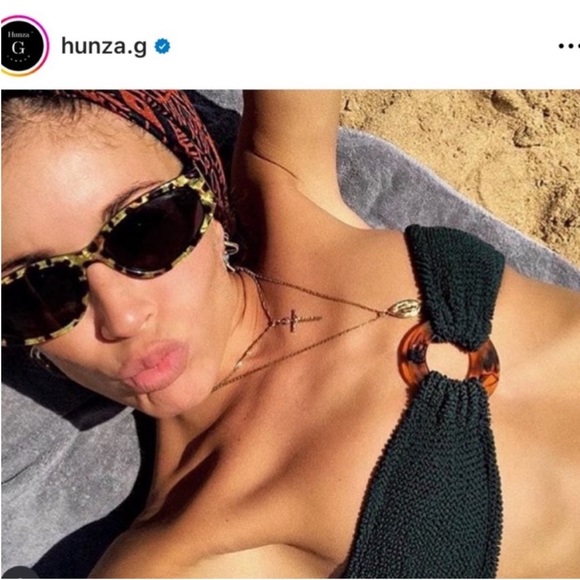 🪄 Hunza G NWT 🪄 Gloria Bikini in Black - Picture 3 of 12